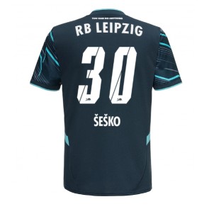 Billiga RB Leipzig Benjamin Sesko #30 Tredjeställ 2024-25 Kortärmad